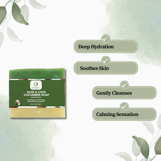 ALOE & COOL CUCUMBER SOAP