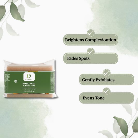 KOJIC ACID & TURMERIC SOAP
